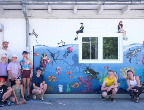„How to Welt retten“ – Jugendliche gestalten mit Streetart ein Statement für den Schutz der Ozeane